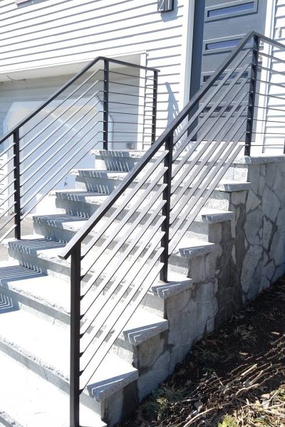Flat bar railings 1